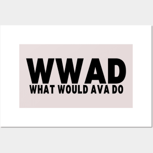 What would Ava Do - Warrior nun inspired Posters and Art
